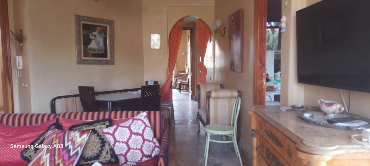 Marrakech Expert Immo vous propose à la vente un somptueux appartement meublé à la Palmeraie – Grand luxe