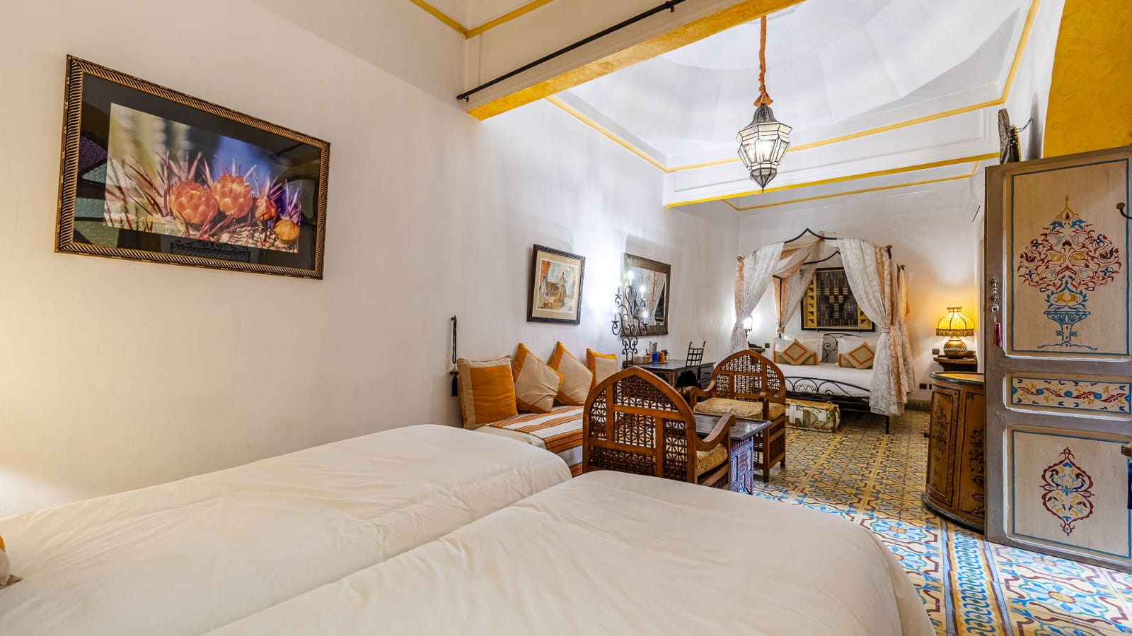 RIAD D’EXCEPTION AVEC PISCINE ET VUE PANORAMIQUE SUR LE PALAIS EL BADIÎ – KASBAH, MARRAKECH