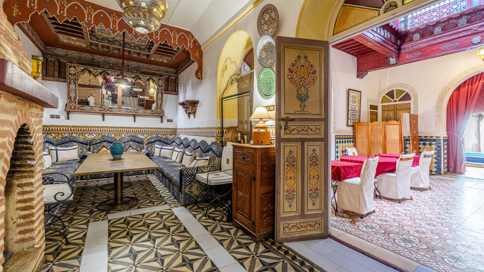 RIAD D’EXCEPTION AVEC PISCINE ET VUE PANORAMIQUE SUR LE PALAIS EL BADIÎ – KASBAH, MARRAKECH