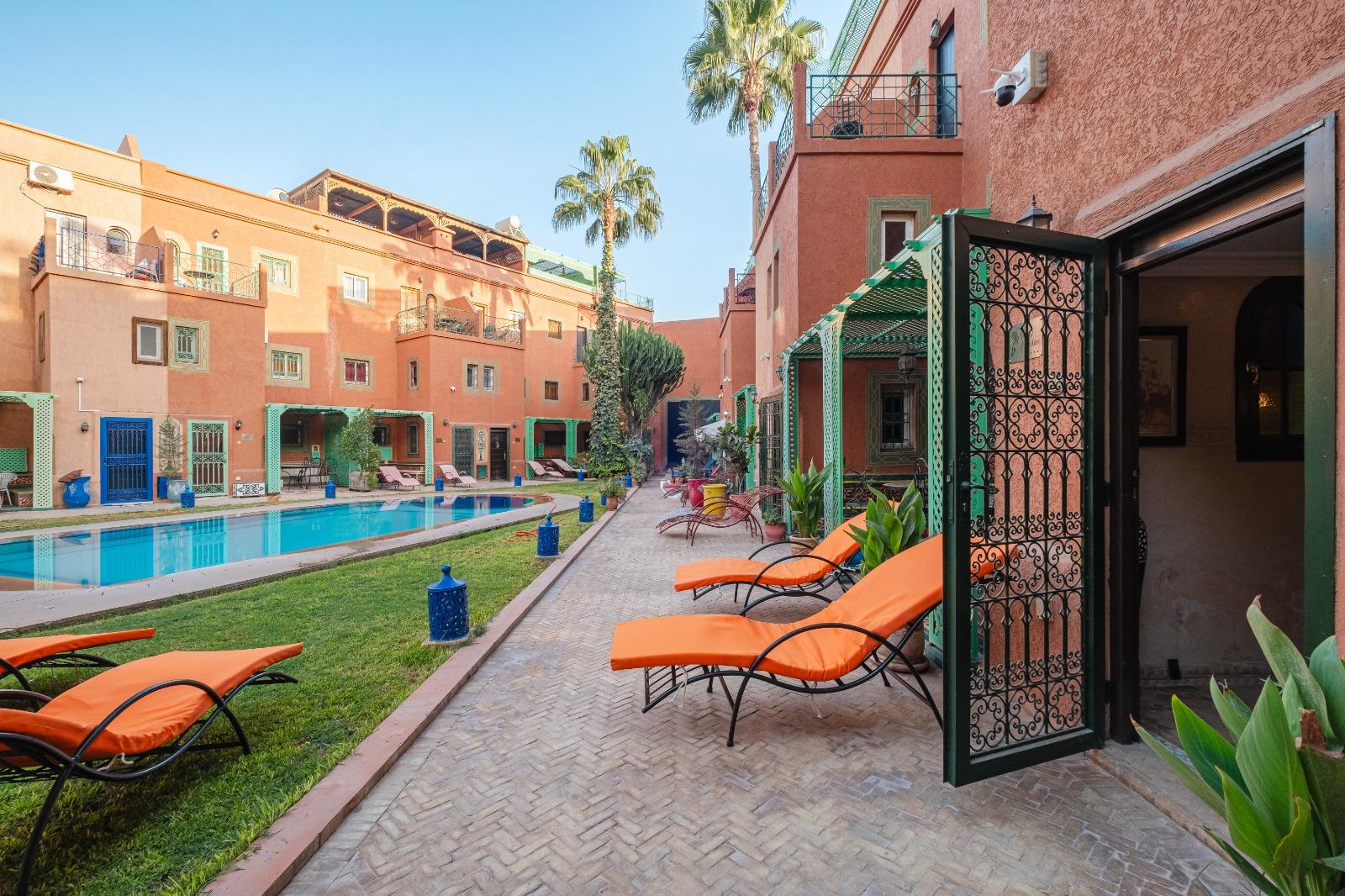 RIAD TITRÉ DE CHARME À VENDRE – KARYA PRIVÉE, MARRAKECH